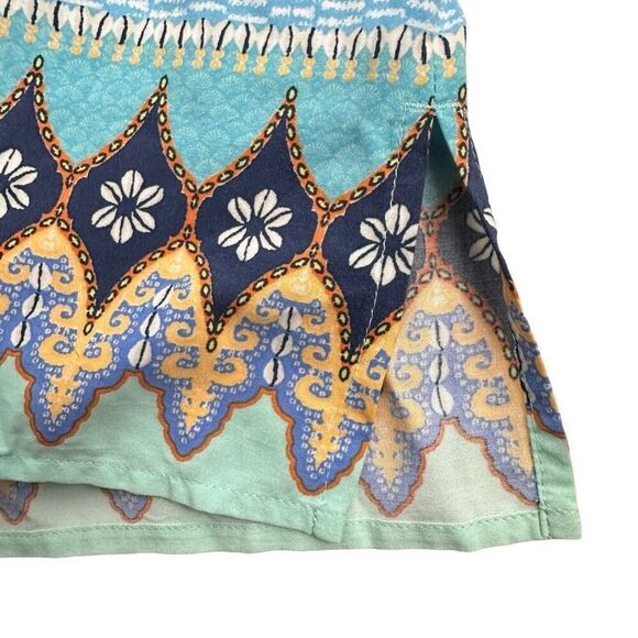 J. Jill Peasant tunic lace front Top size Medium - Picture 7 of 11